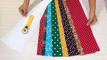 A Quilt Pattern So Simple, So Stunning. Anyone Can Do It! All straight line sewing!