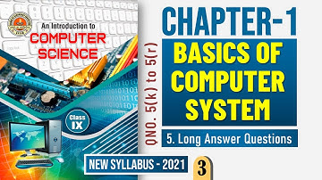 SEBA CLASS 9 | CS | CHAPTER 1 | BASICS OF COMPUTER SYSTEM | QNO. 5 (k) to (r) | #deb