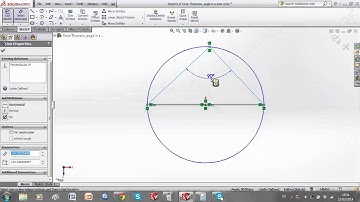 Circle theorem angle in a semi circle