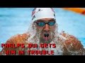 Micheal Phelps suspended months violating