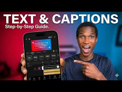 CapCut Text Tutorial: Auto Captions, Text to Speech & More
