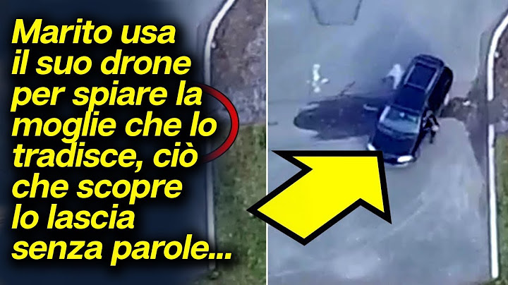 Marito usa il suo drone per spiare la moglie che lo tradisce, ciò che scopre lo lascia senza parole