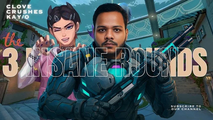 Clove Crushes KAYO in 3 Insane Rounds 🦋🤖#valorant