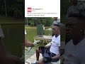 Boosie's Son Was Scared To Hold A Fish 😭