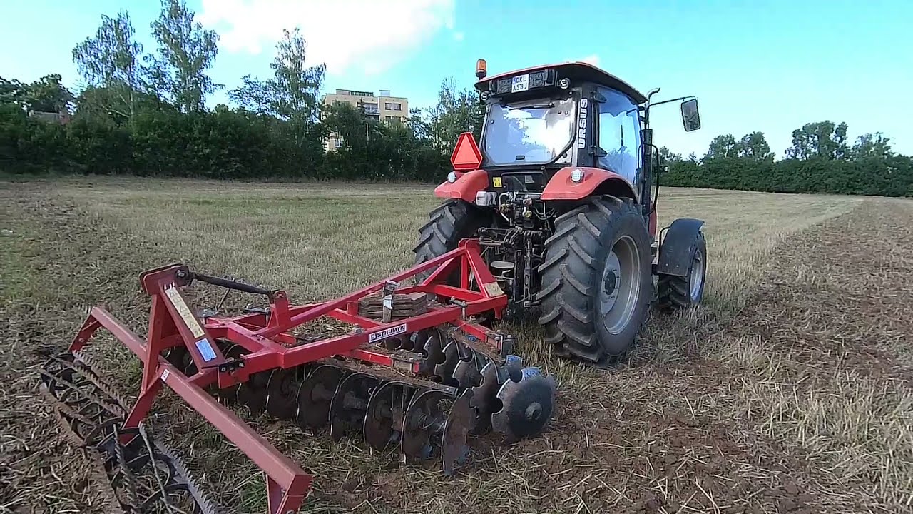 Ursus c 392 i brona talerzowa Strumyk 2.4 (dźwięk silnika i maszyn)