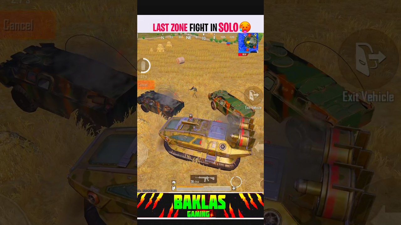 Best Last Zone Survival In Solo Rank Push lobby 🥵