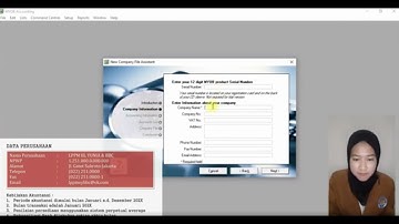 Cara Input Data Awal Perusahaan, Data Akun Neraca, Data Customer Supplier & Inventory pada MYOB V17!