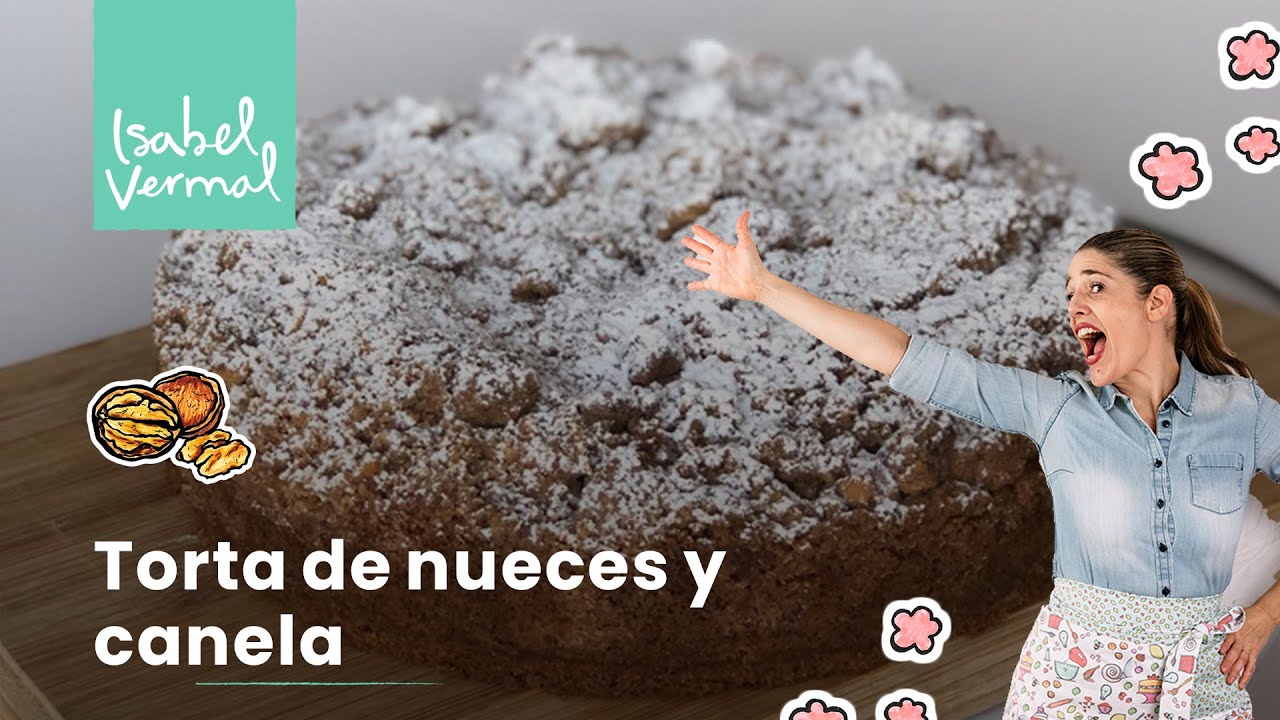 Torta de canela y nueces