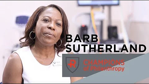 Champion of Philanthropy 2018 - Barb Sutherland