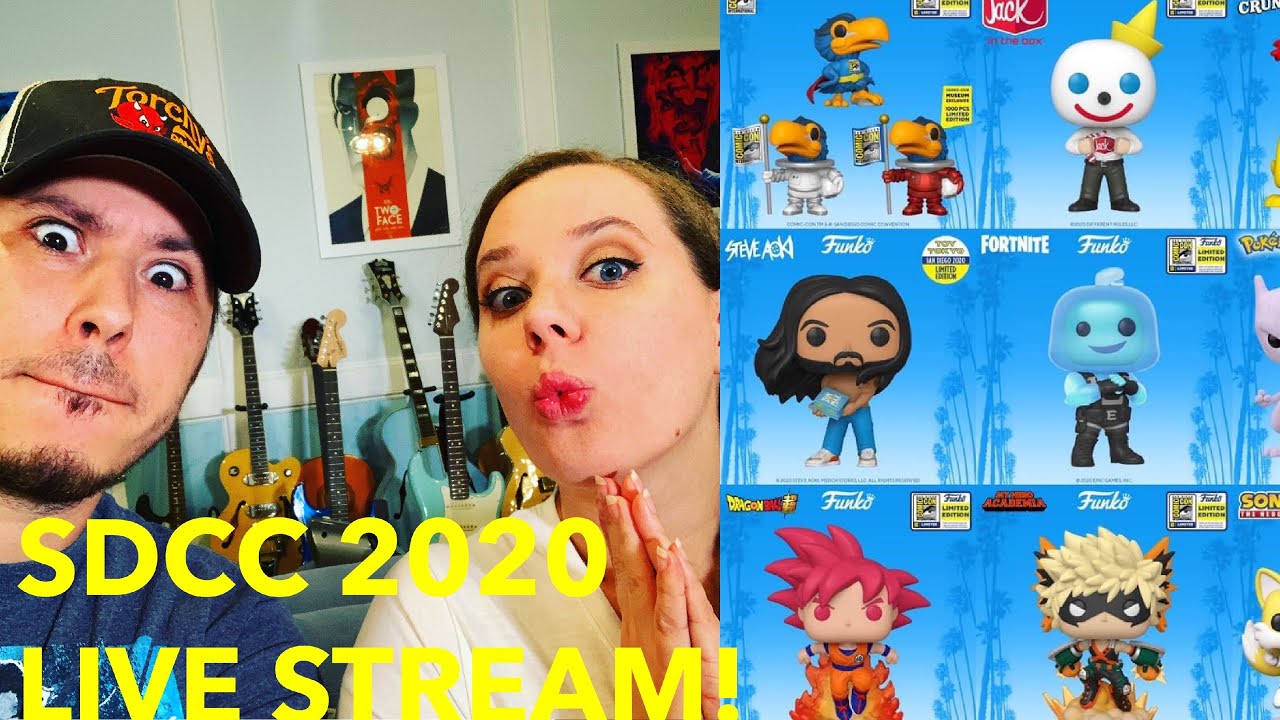SDCC 2020 FUNKO Exclusives! LIVE CHAT | Tell us what you think?