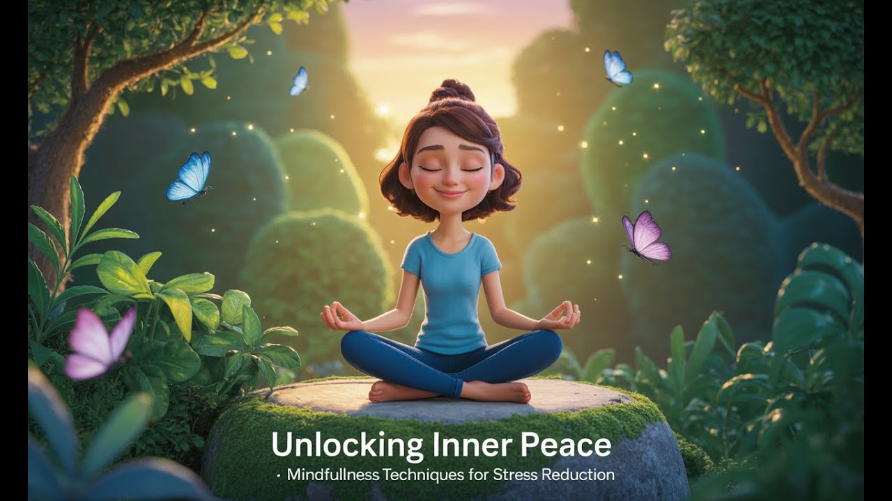 Unlocking Inner Peace - Mindfulness Techniques for Stress Reduction (3 ...