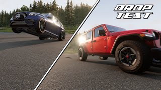 SUV / 4x4 drop test from 10 meters and durability score