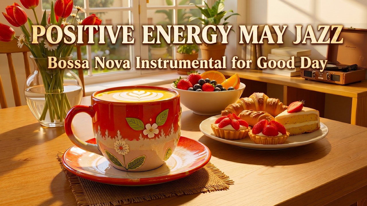 Positive Energy May Jazz ☕🌿 Bossa Nova Instrumental for Good Day