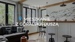 Zobacz jak urządzić mieszkanie w skandynawskim stylu z góralską duszą #projekt wnętrz