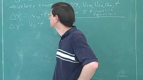 More on one-dimensional kinematics (10)