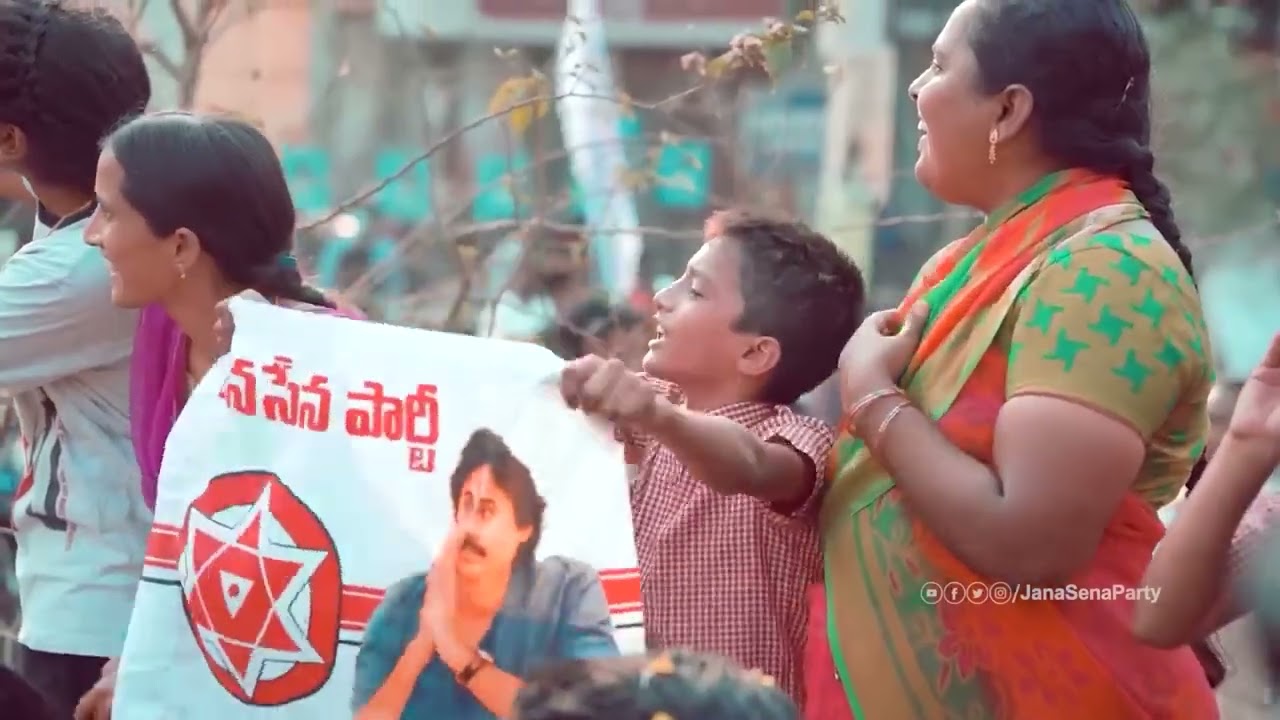 PandagalaMirchi Song  PAWAN KALYAN VERSION  Janasenani  Eternal PSPKJANASENA UPDATES