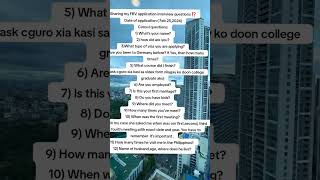 Family reunification visa interview based sa experienced ko.#visa #fyp #fypシ #familyreunification