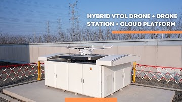 JOUAV VTOL Drone Hangar- Self Charging, Precision Landing, Cloud Control