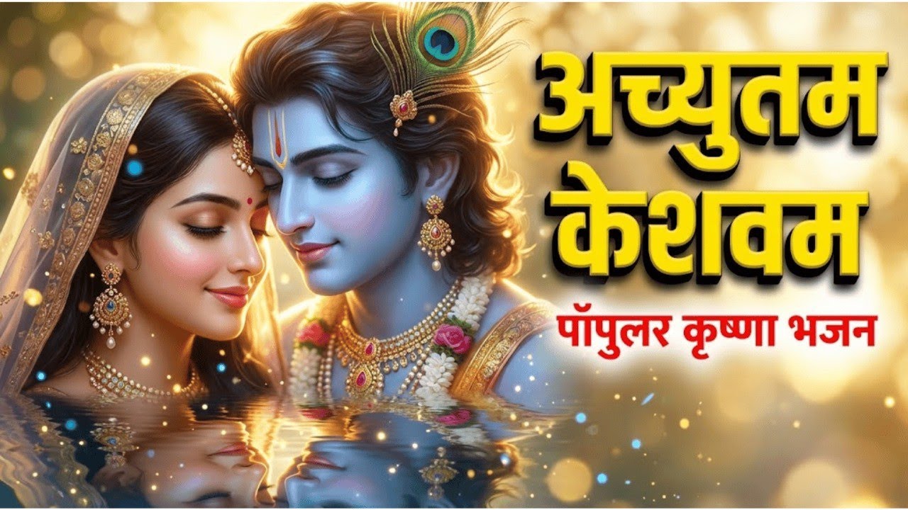 अच्युतम केशवम कृष्ण : Achyutam Keshvam - Krishna damodaram | Krishna Bhakti Songs Lyrics