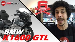 BMW K1600 GTL 6 CILINDROS RENOVADA NO BRASIL - MRNews #72