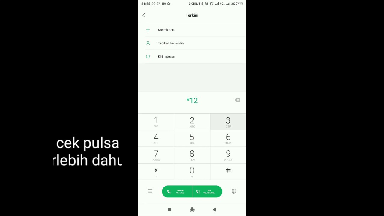 Cara transfer pulsa Indosat terbaru 2021 || Car bagi pulsa Indosat