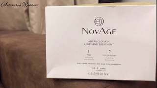 Oriflame Novage Advanced Skin Renewing Treatment Aishwarya Radhani