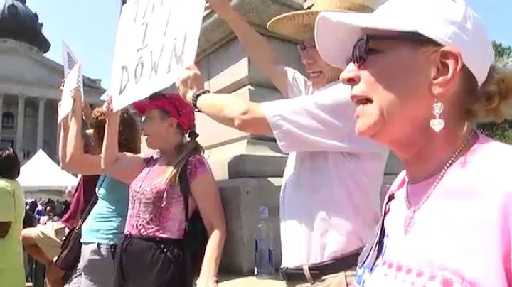 Confederate flag rally urges lawmakers to take it down