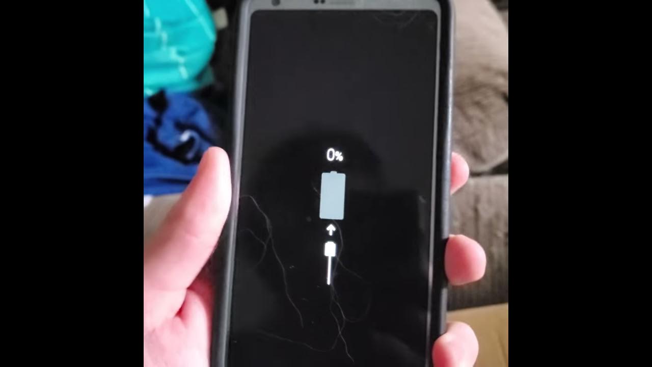 lg g6 battery too low to turn on YouTube
