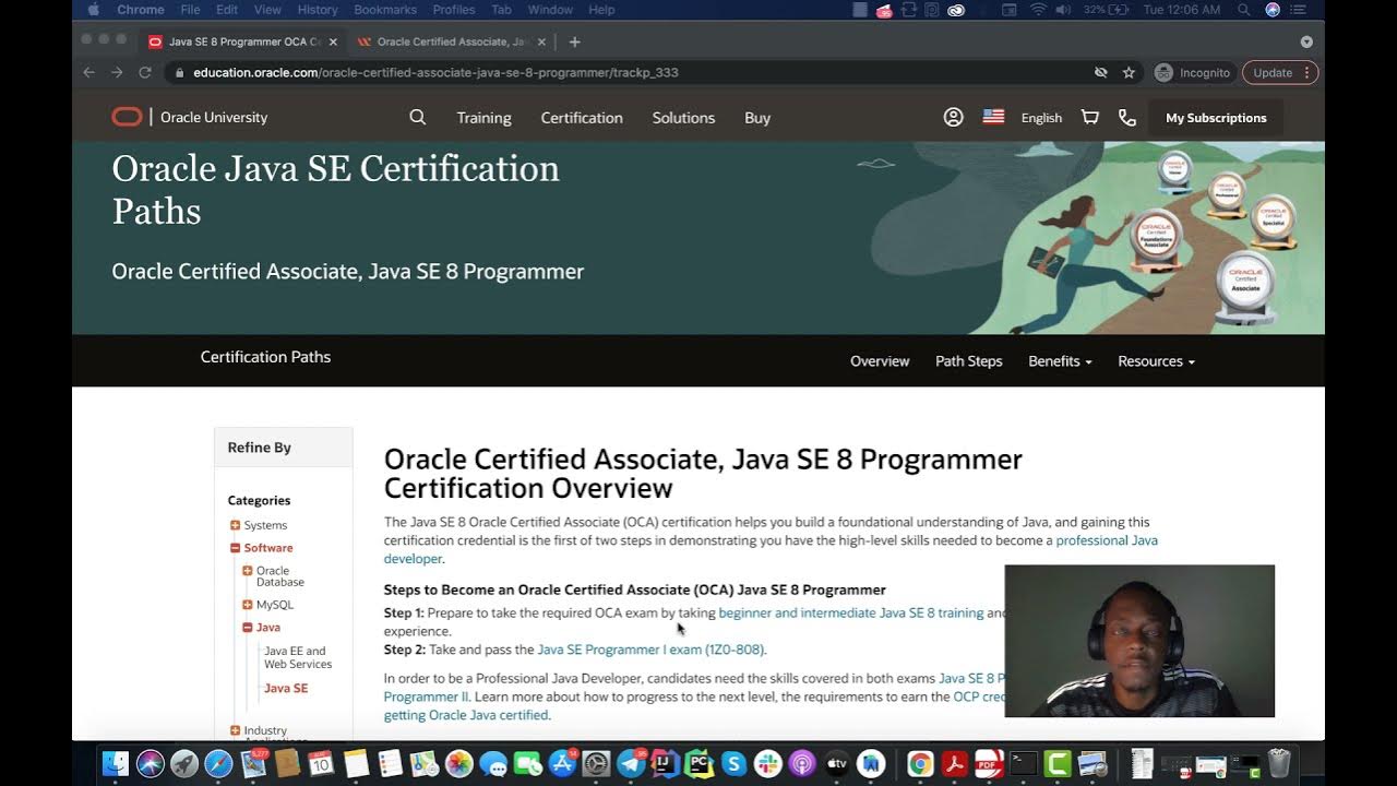 My experience with the Oracle Certified Associate Java Programmer SE 8 ...