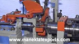 Manek - Machine for making Hole in Rivet Stem (Semi-Hollow Rivet) Model: HMM-15