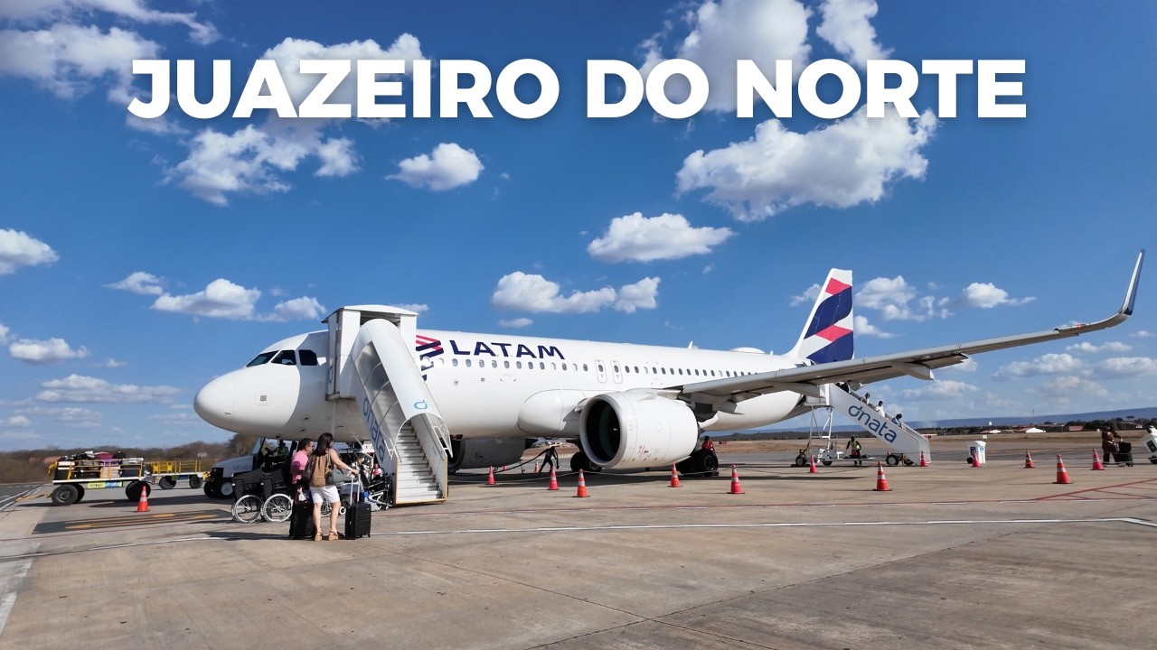 VOO FORTALEZA ✈ JUAZEIRO DO NORTE NO AIRBUS A320neo DA LATAM