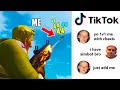 I challenged a TikTok AIMBOT CHEATER to a 1v1...