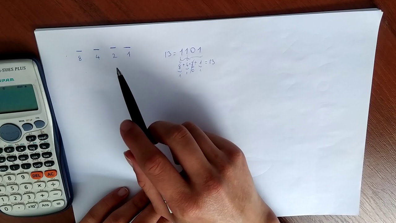 01 Bináris számrendszerbe való átváltás