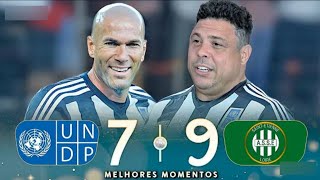 Ronaldo &amp; Zidane vs Saint Etienne All Stars&#39;&#39; outstanding match [2015]