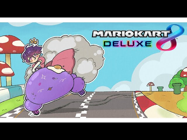 【MARIO KART 8】please go easy on me guys ; w ;【NIJISANJI EN | Uki Violeta】のサムネイル