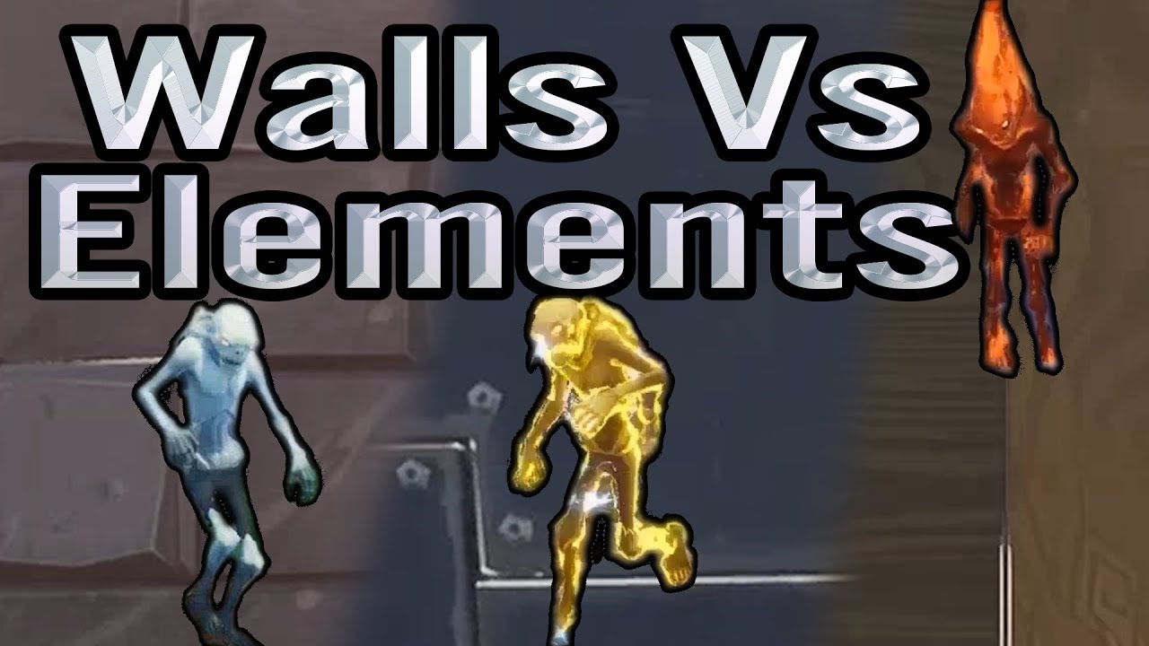 Fortnite Walls And Elemental Husks Damage Difference Down To - fortnite walls and elemental husks damage difference down to earth testing