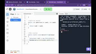 Introduction to Java Episode 6 (Calculator Project)