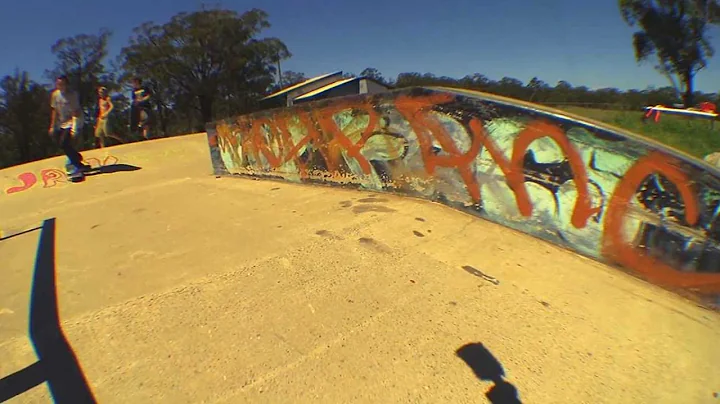 JVC HD7/ Opteka Death Lens Skateboarding Test