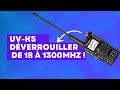 Dverouillage uv k5 de 18  1300mhz 