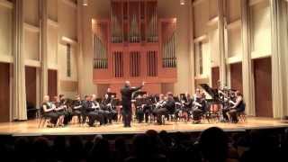Middle Tennessee State University Clarinet Choir - Holst "Intermezzo"