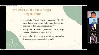 Presentasi Kelompok Cloud Computing | Pengunaan Virtualisasi Proxmox VE