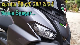 APRILIA SR-GT 200 TERBARU 2024 CINEMATIC - MODIF APRILIA SR GT 200