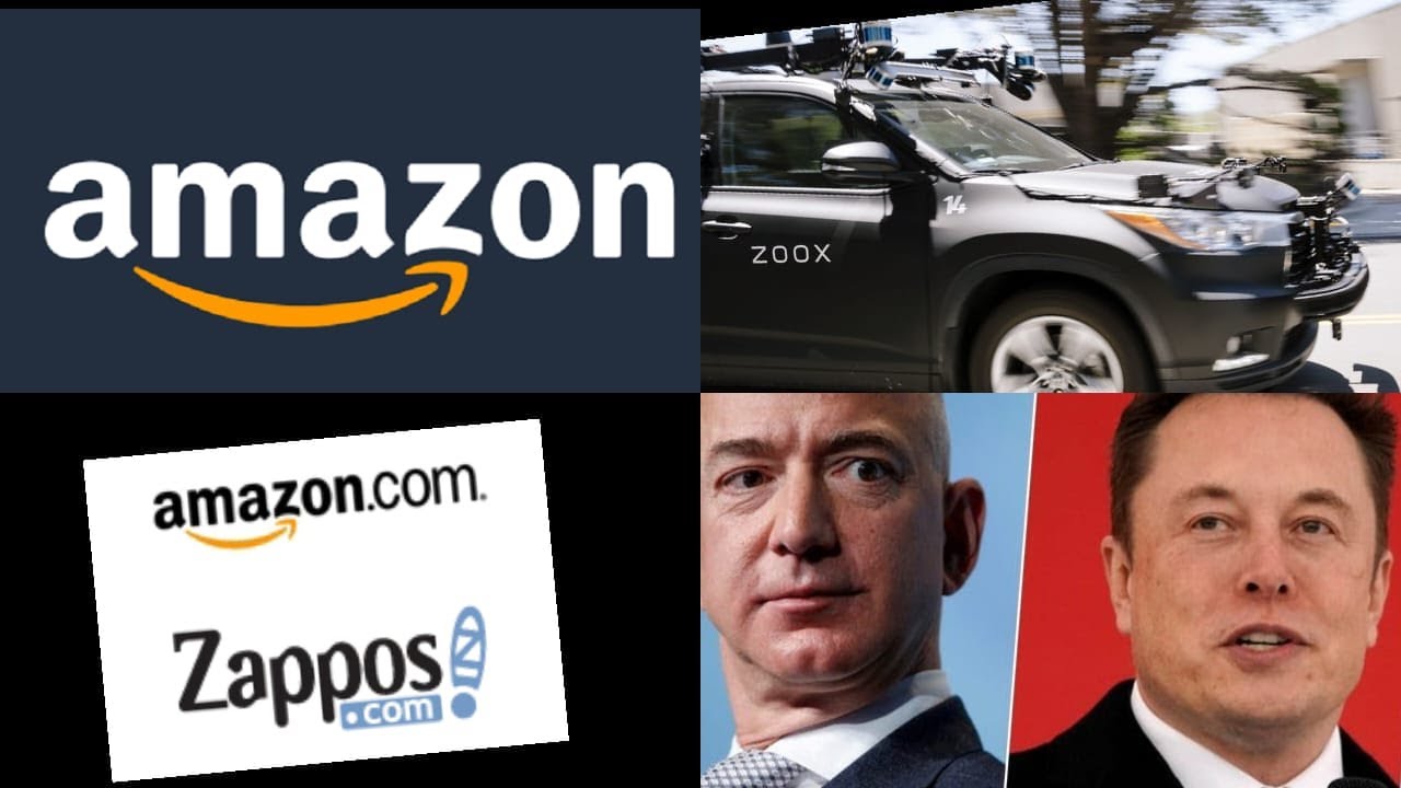 Business News | Amazon Deal | Zoox | Zappos | Twitch | Elon Musk | Jeff bezos | Drone Delivery