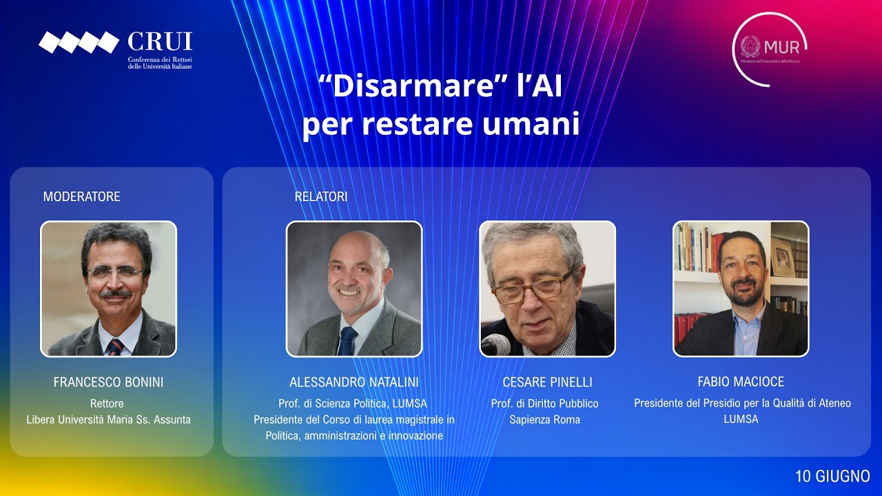 Disarmare l'AI per restare umani