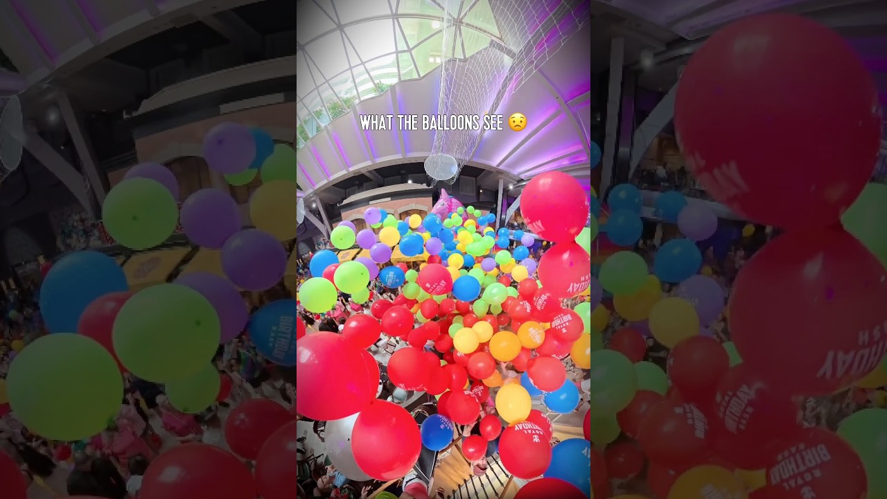 It's always, "when's the balloon drop?" never, "how are the balloons?" 😔 #cruise #vacation