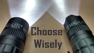 Crowned vs. Plain Bezel on The Maglite Tac-Light WATCH BEFORE YOU BUY
