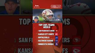 NFL Top 5 Teams: 49ers, Chiefs,