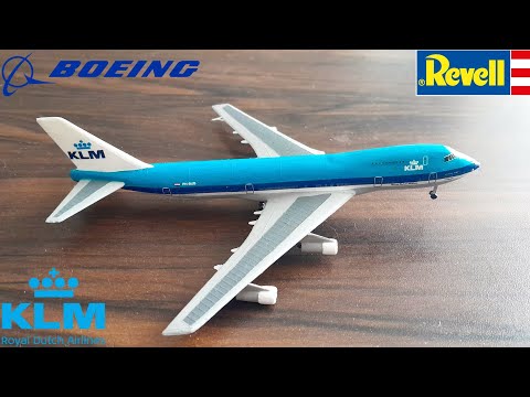 未開封 Revell レベル 1/144 KLM BOEING 747-400 🇳🇱 How To Build Revell 1:144 747 KLM Model - YouTube