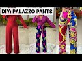 How to make a straight palazzo pant easy cutting and stitching tutorial