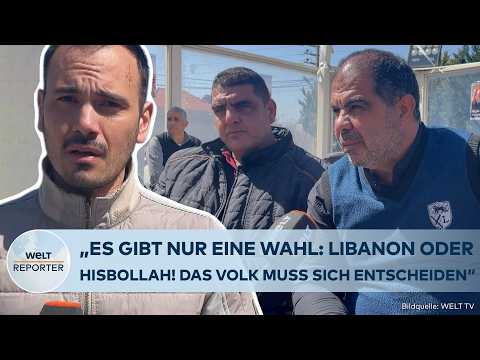 LEBANON: End the reign of terror! Resistance against Hezbollah is growing | WELT Reporter thumbnail